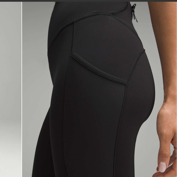 USED (Excellent Condition) Lululemon Fast&Free Hi-Rise Tight 25" 3 Pockets *Glow - Picture 7 of 11